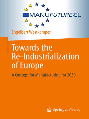 cover image of Towards the Re-Industrialization of Europe